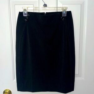 NWT Black House White Market Black SNLS Pencil Skirt